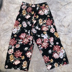Wild Fable Floral Print Pants, Medium